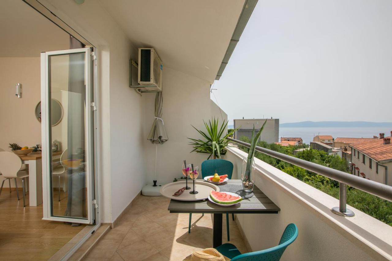 Sea View Ela Apartments Podgora Eksteriør bilde