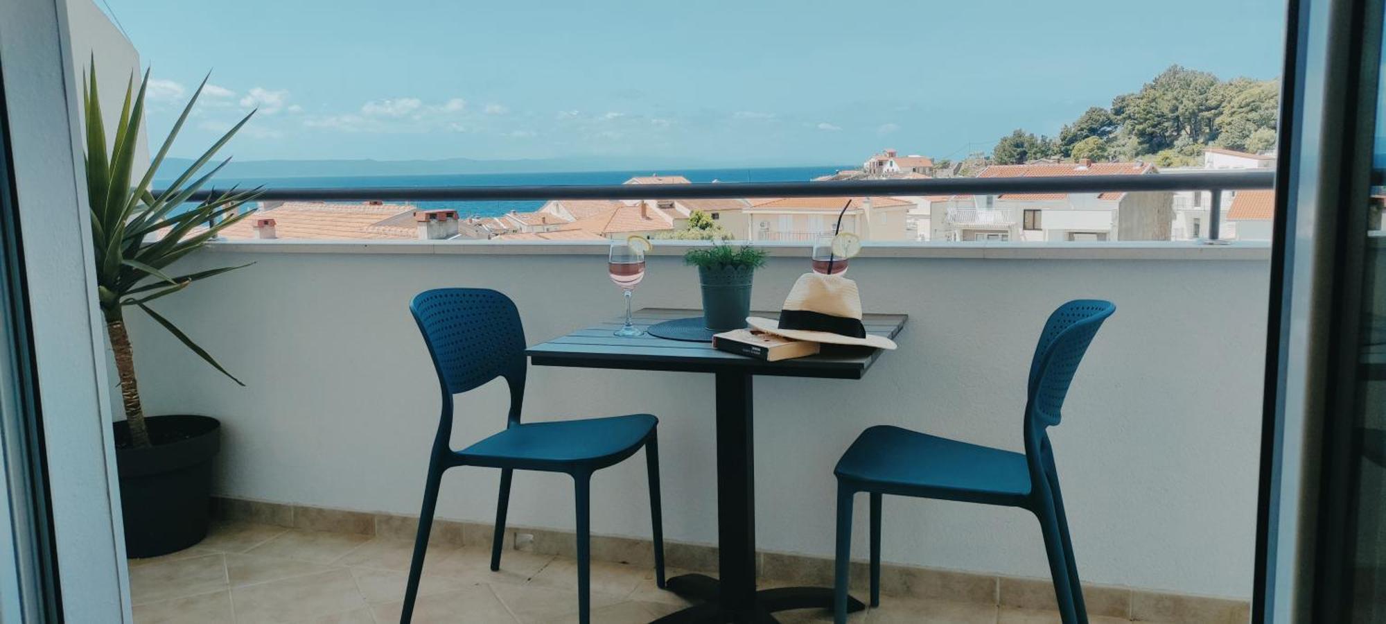 Sea View Ela Apartments Podgora Rom bilde