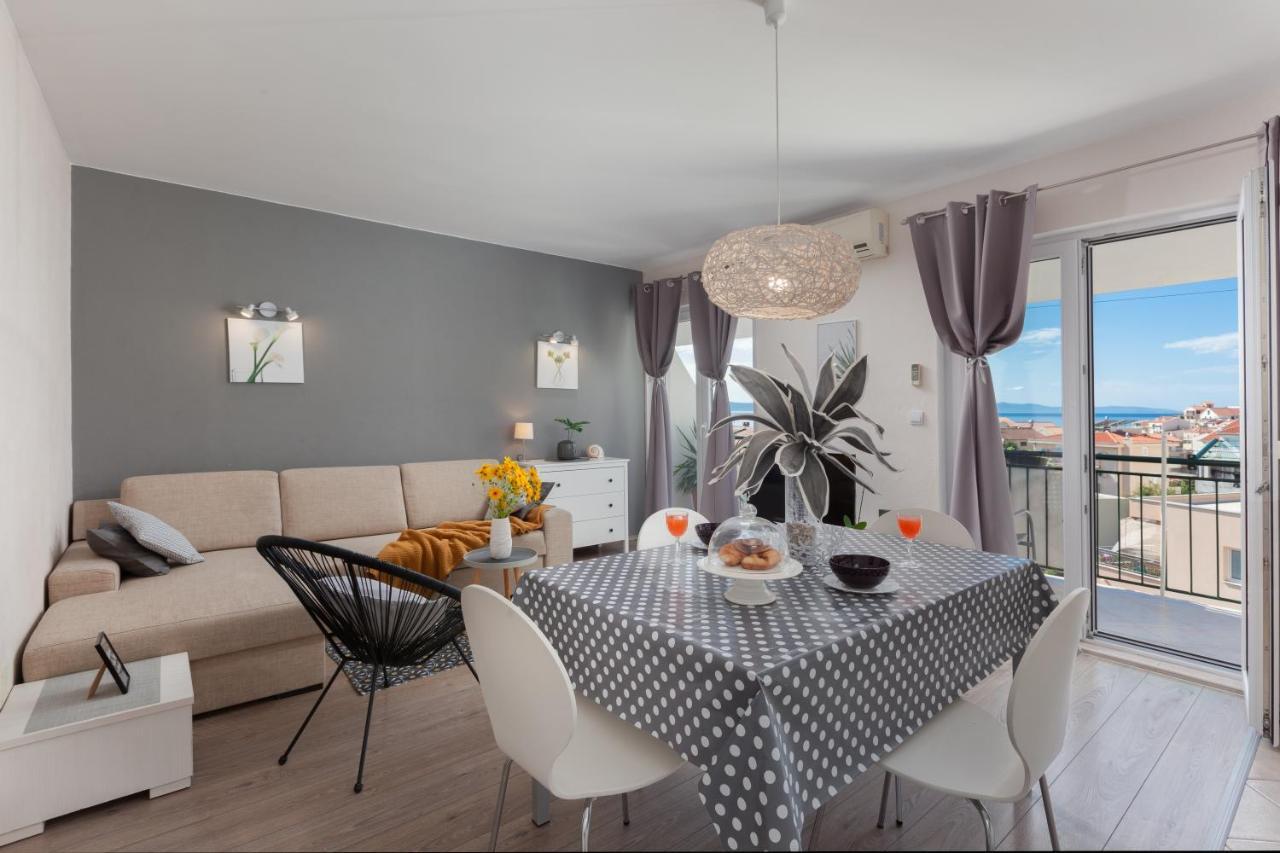 Sea View Ela Apartments Podgora Eksteriør bilde
